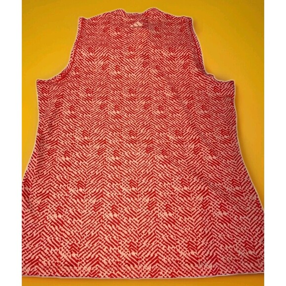 Adidas Women Ultimate365 Mock Polo Shirt Small Ruby Golf NWT New Cr60 Excellent - Picture 4 of 5